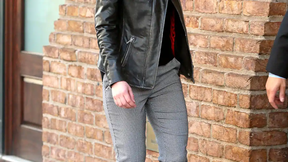 Jennifer Lawrence arrives at Tribeca Film Center in New York Dec. 17.