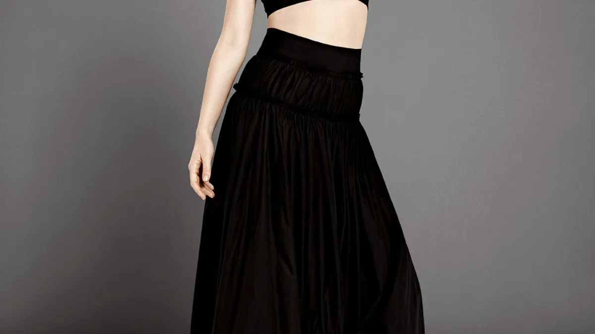 Emily Blunt poses for The Edit