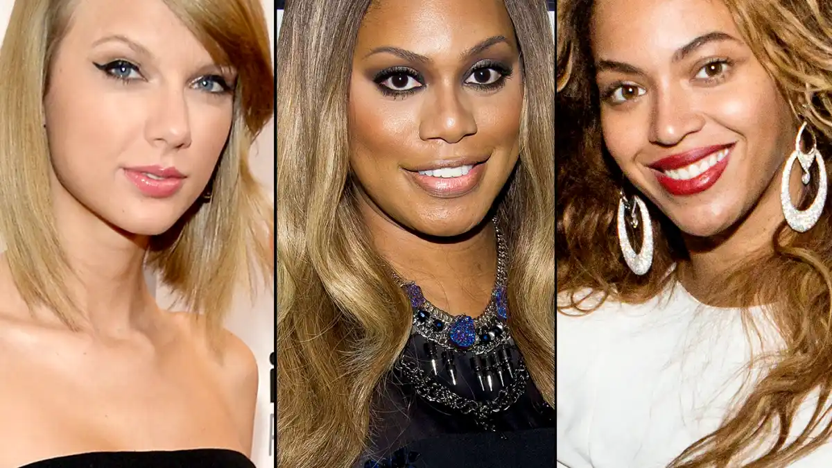Taylor Swift, Laverne Cox, and Beyonce