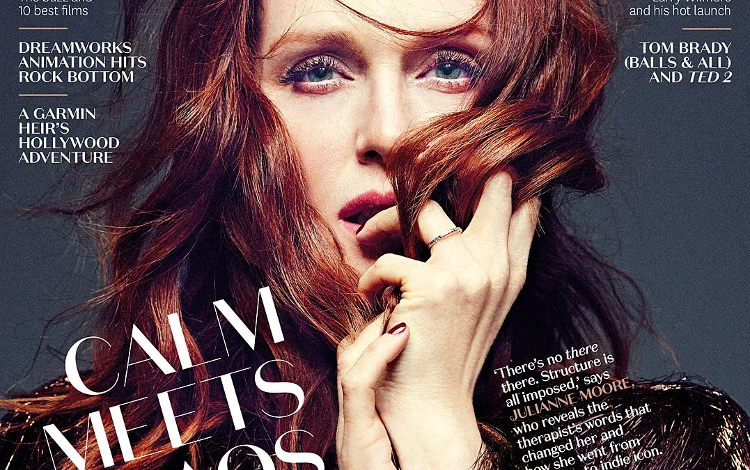 Julianne Moore on The Hollywood Reporter Cover