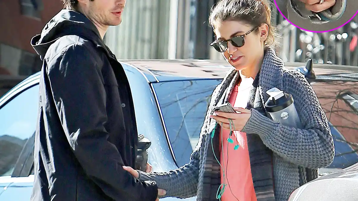 Ian Somerhalder and Nikki Reed