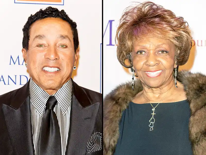 Smokey Robinson and Cissy Houston