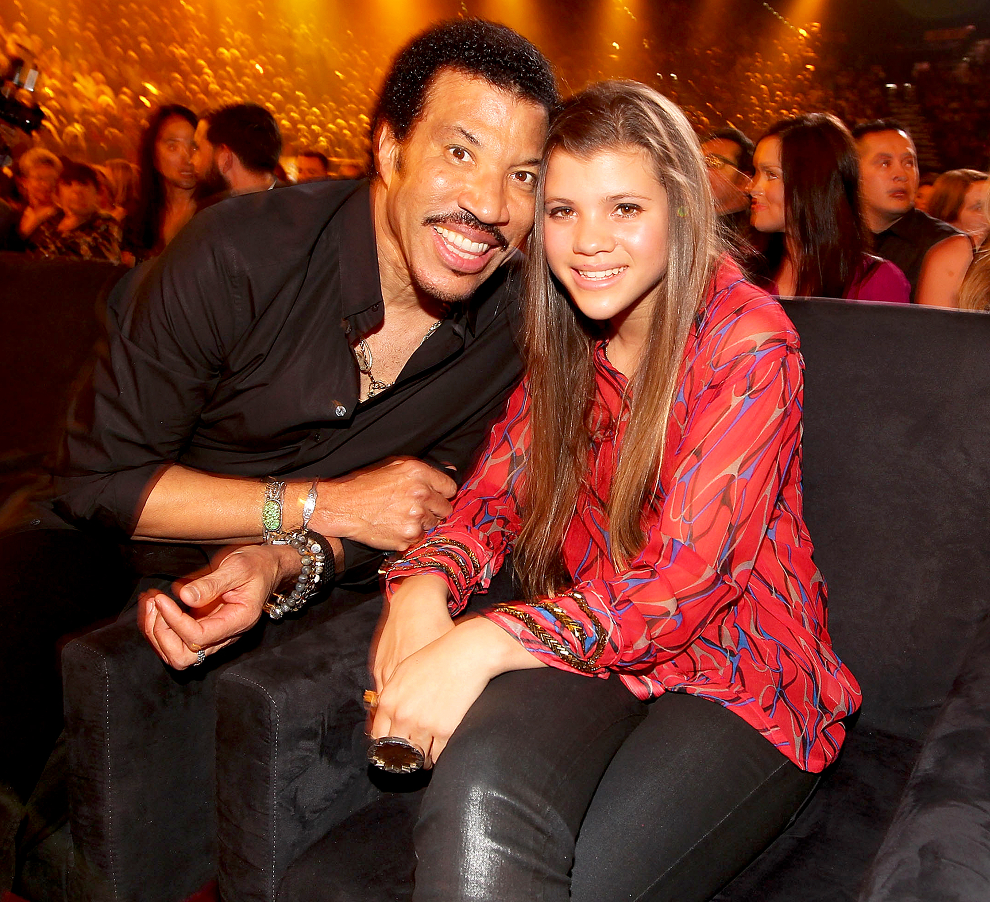 Lionel Richie and Sofia Richie