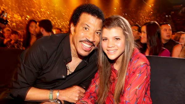 Lionel Richie and Sofia Richie