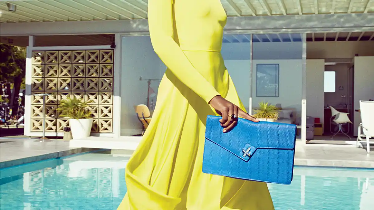 Lupita Nyong'o poses for the March 2014 issue of Lucky magazine