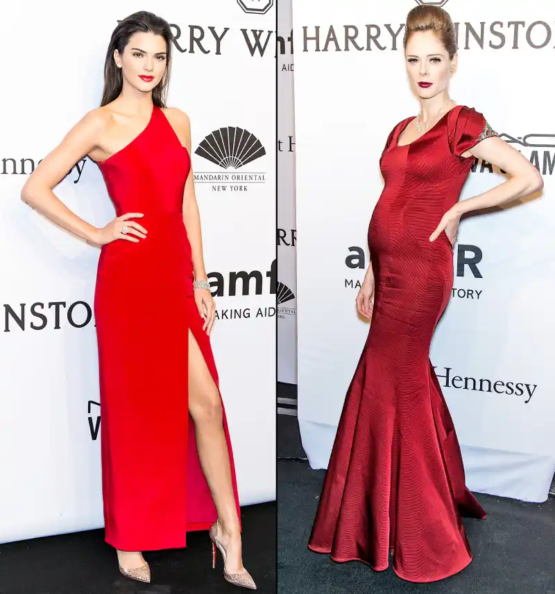Kendall Jenner, Coco Rocha at the 2015 amfAR New York Gala on Feb. 11.