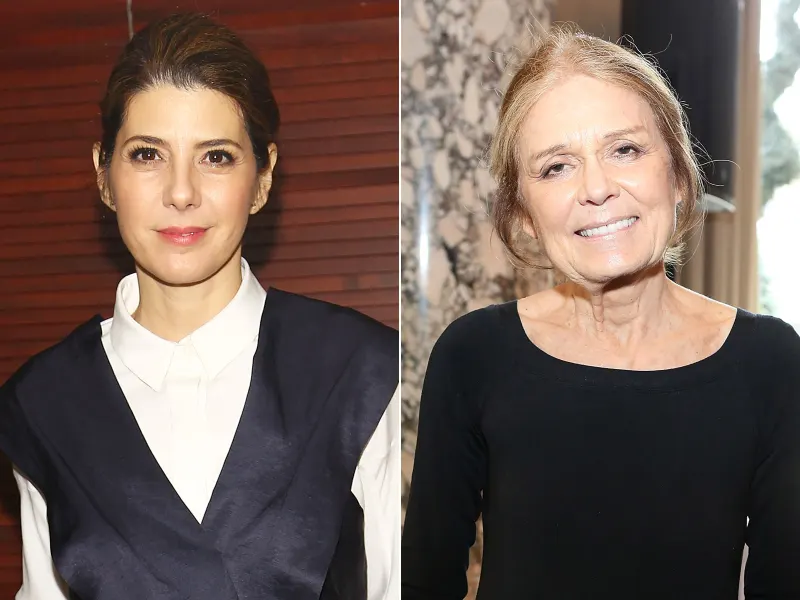 Marisa Tomei and Gloria Steinen