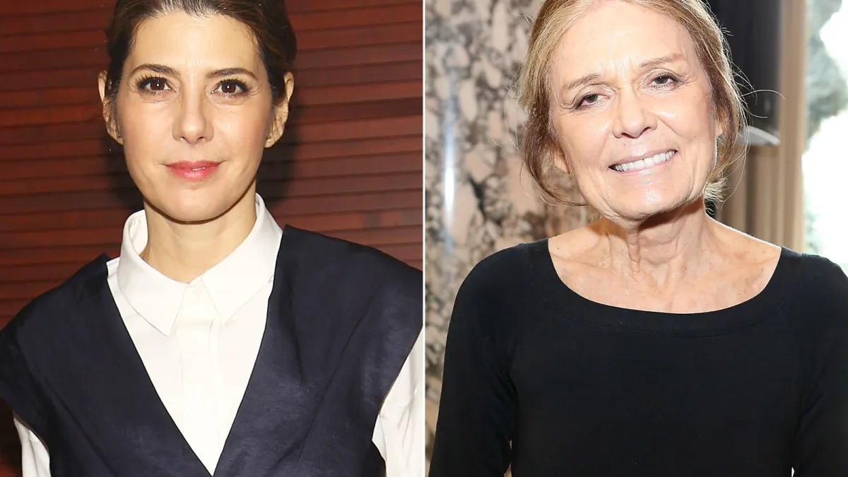 Marisa Tomei and Gloria Steinen