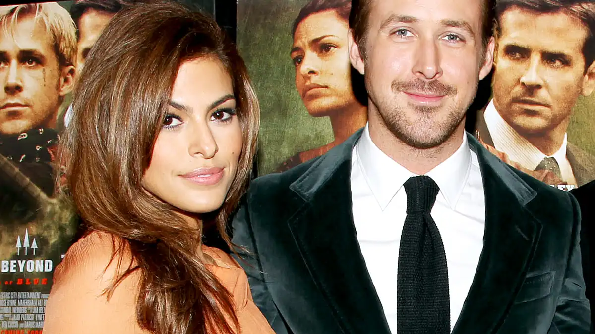 Eva Mendes and Ryan Gosling