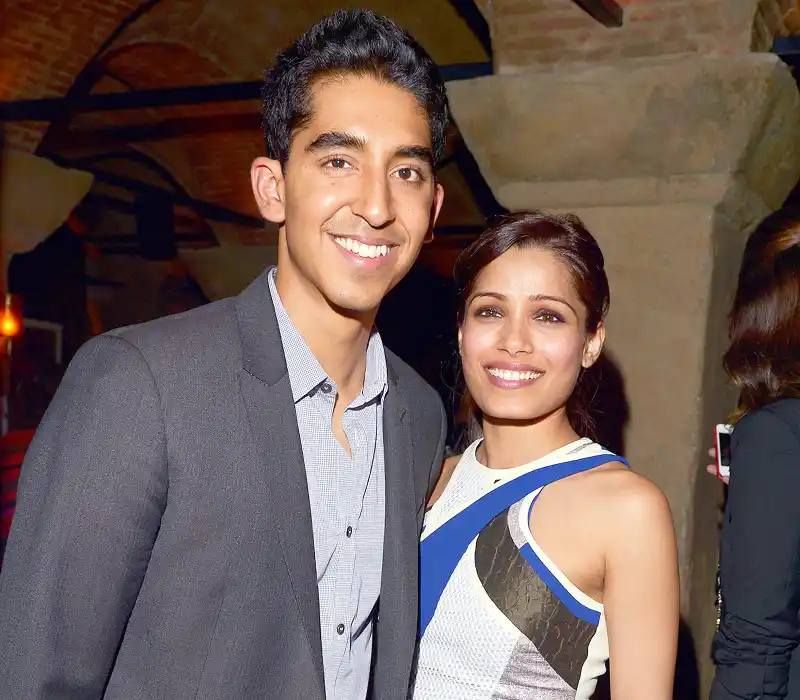 Dev Patel and Freida Pinto