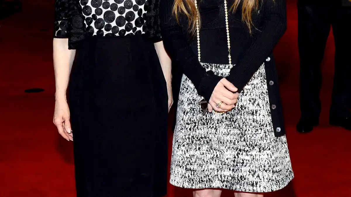 Priscilla Presley and Lisa Marie Presley in Las Vegas on April 23.