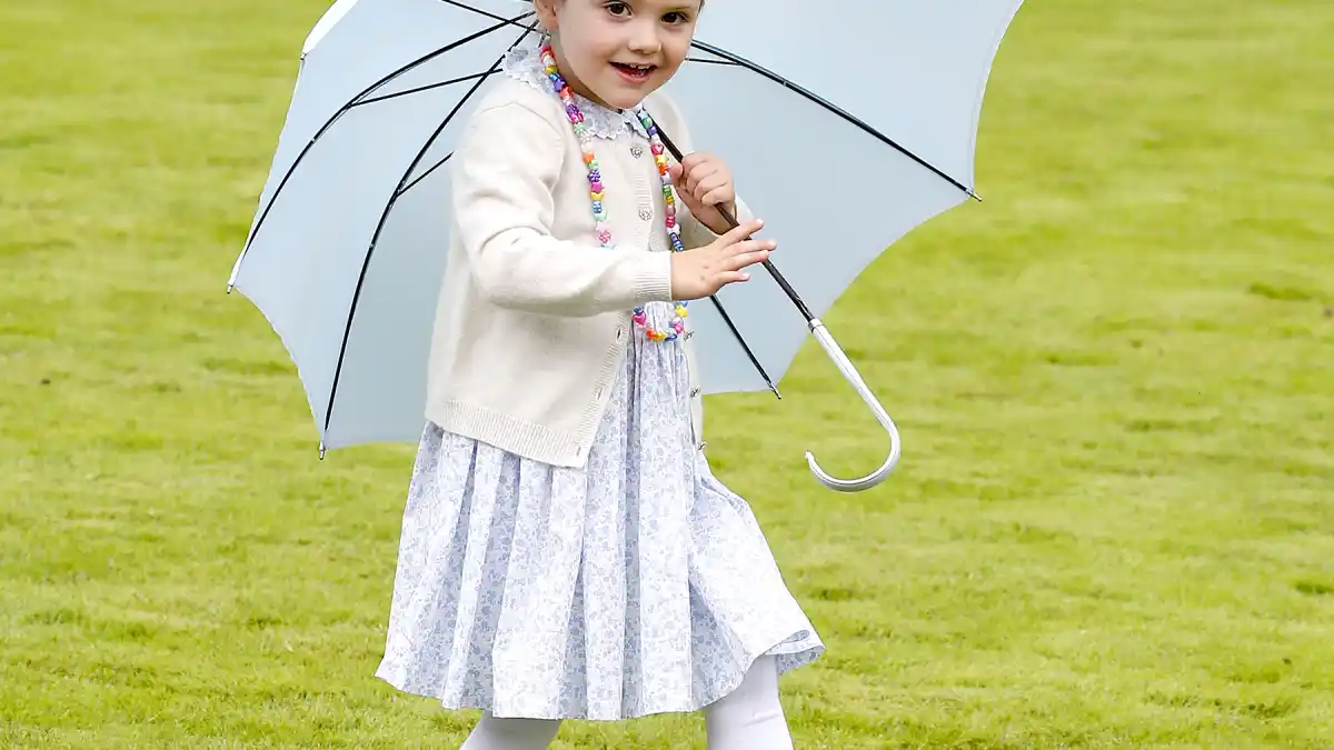 Princess Estelle at her mom's bday party