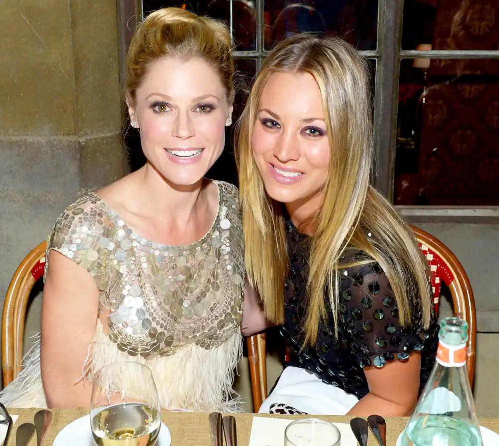Julie Bowen and Kaley Cuoco