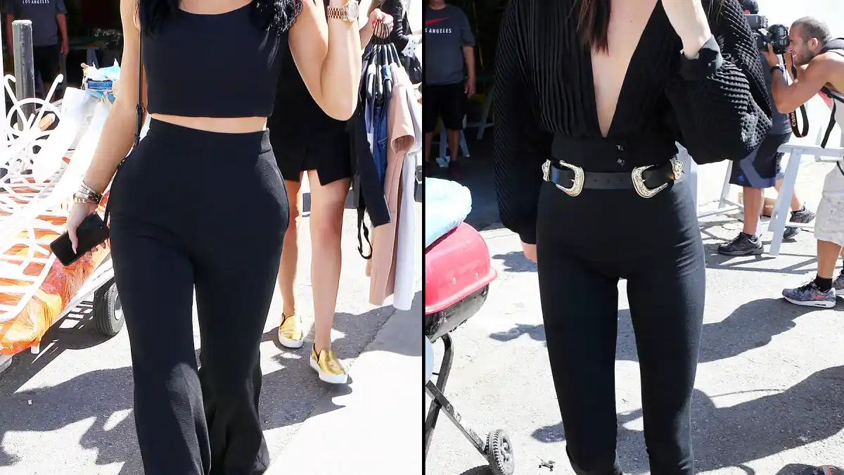 Kylie Jenner and Kendall Jenner on July 28