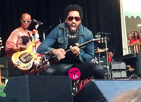 Lenny Kravitz Pants split