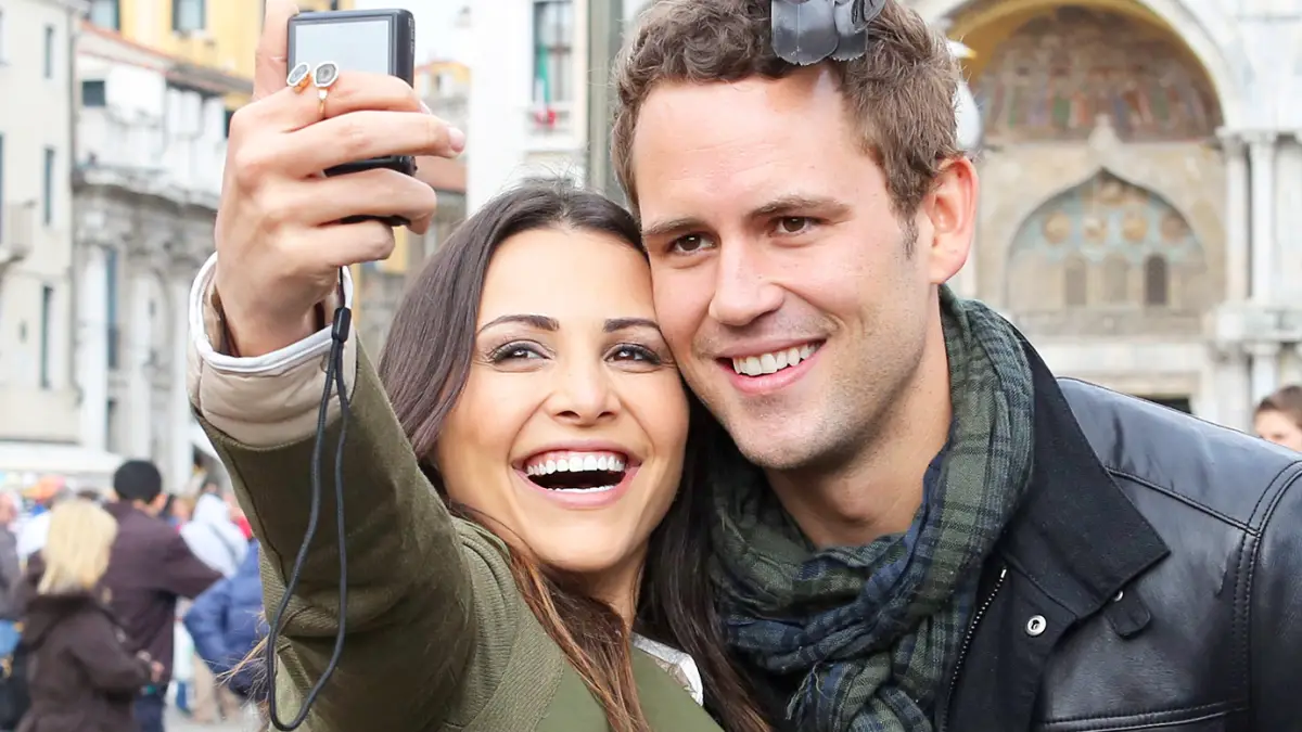 Andi Dorfman and Nick Viall