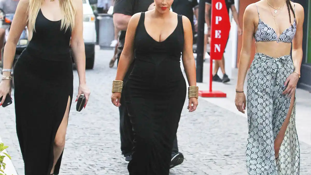 Kim Kardashian, Khloe Kardashian and Kendall Jenner