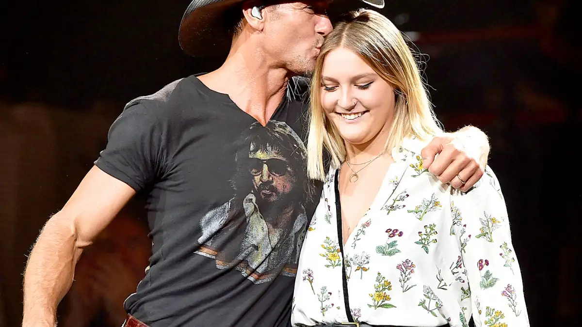 Tim McGraw and Gracie McGraw