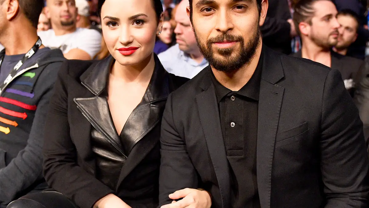 Demi Lovato and Wilmer Valderrama