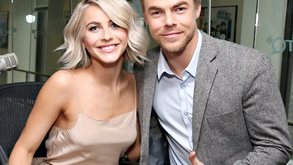 Julianne and Derek Hough
