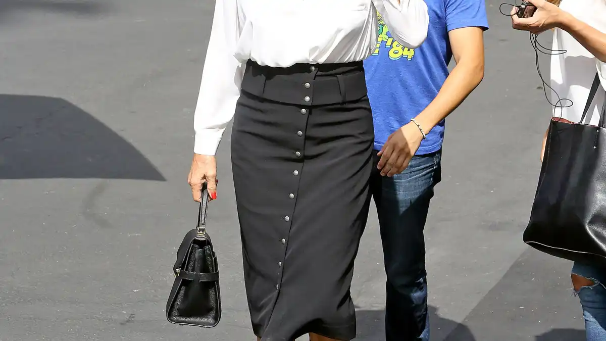 Caitlyn Jenner wears a business like outfit on September 1, 2015.