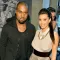 Kanye West and Kim Kardashian