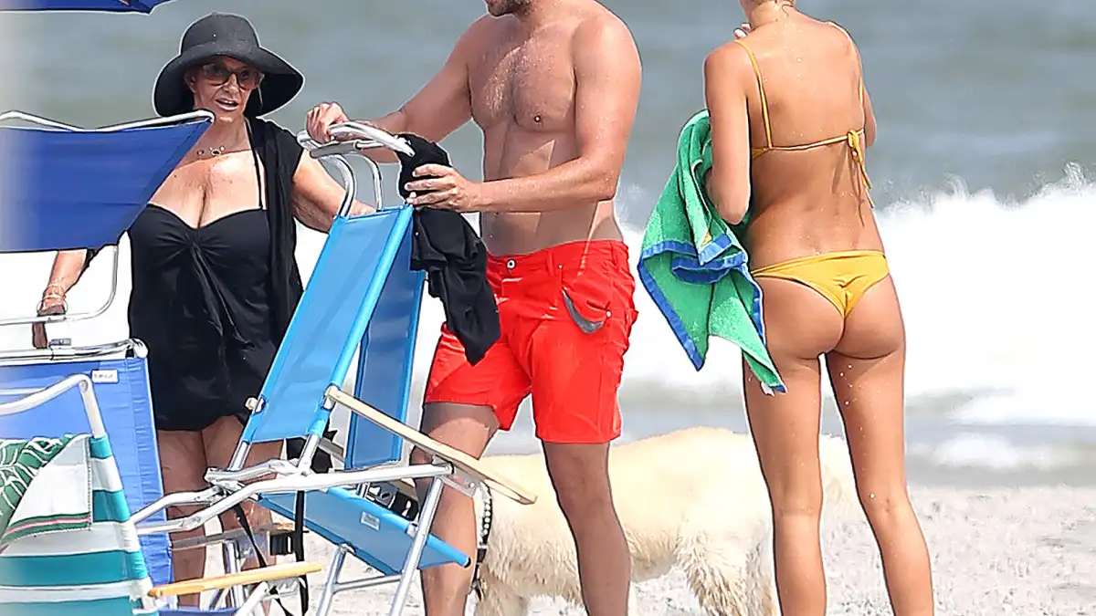 Bradley Cooper, Irina Shayk and Gloria Campano