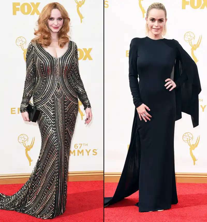 Christina Hendricks at the Emmys on September 20, 2015