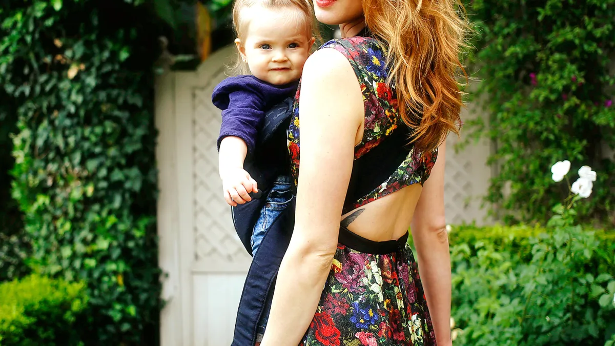 Eva Amurri Martino with her daughter Marlowe