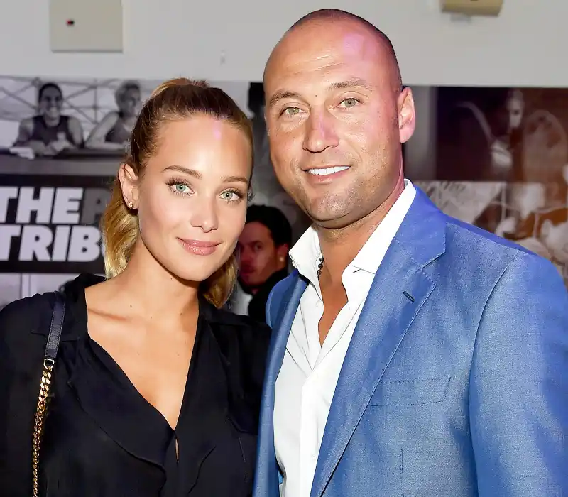 Hannah Davis and Derek Jeter