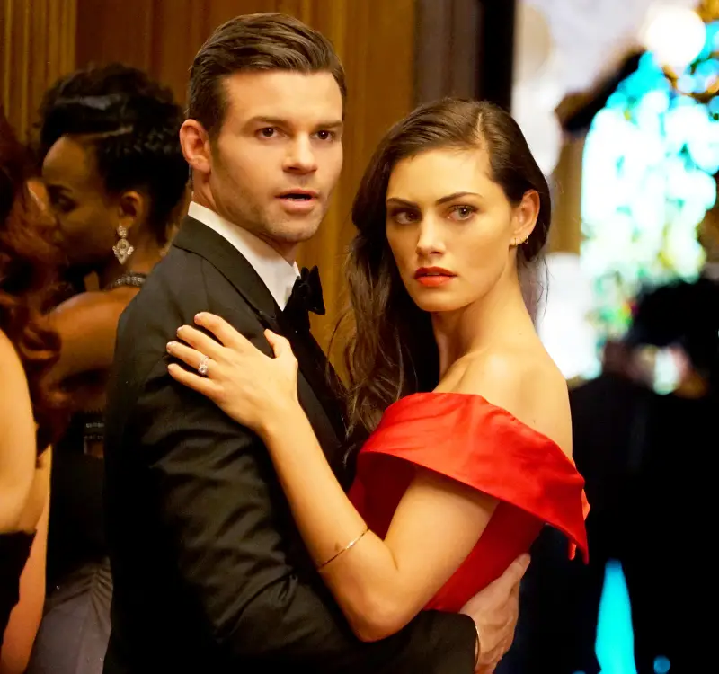 Daniel Gillies and Phoebe Tonkin in The Originals