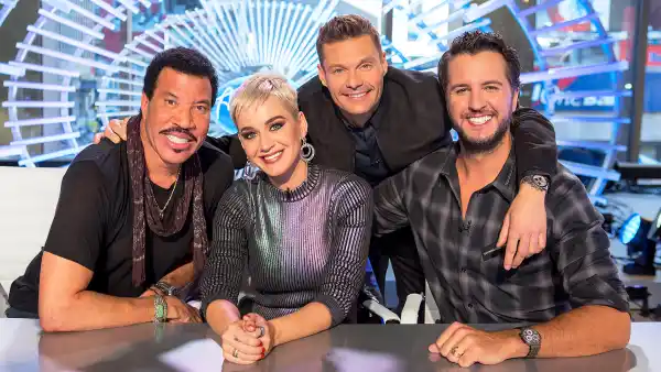 American Idol Lionel Richie Katy Perry Luke Bryan Ryan Seacrest