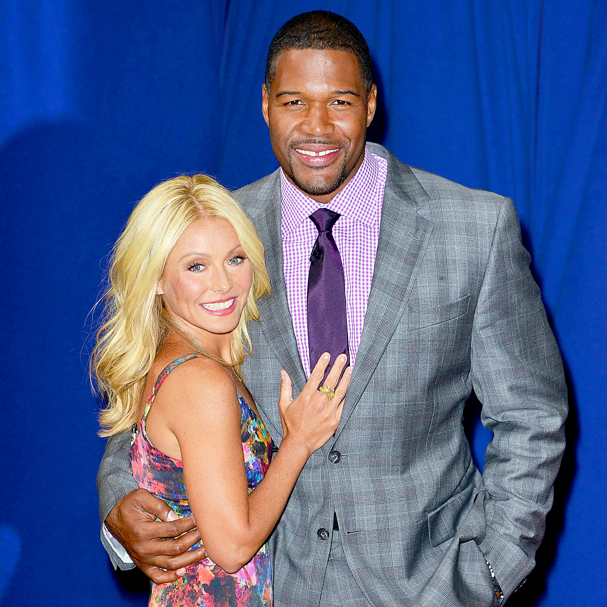 Kelly Ripa and Michael Strahan