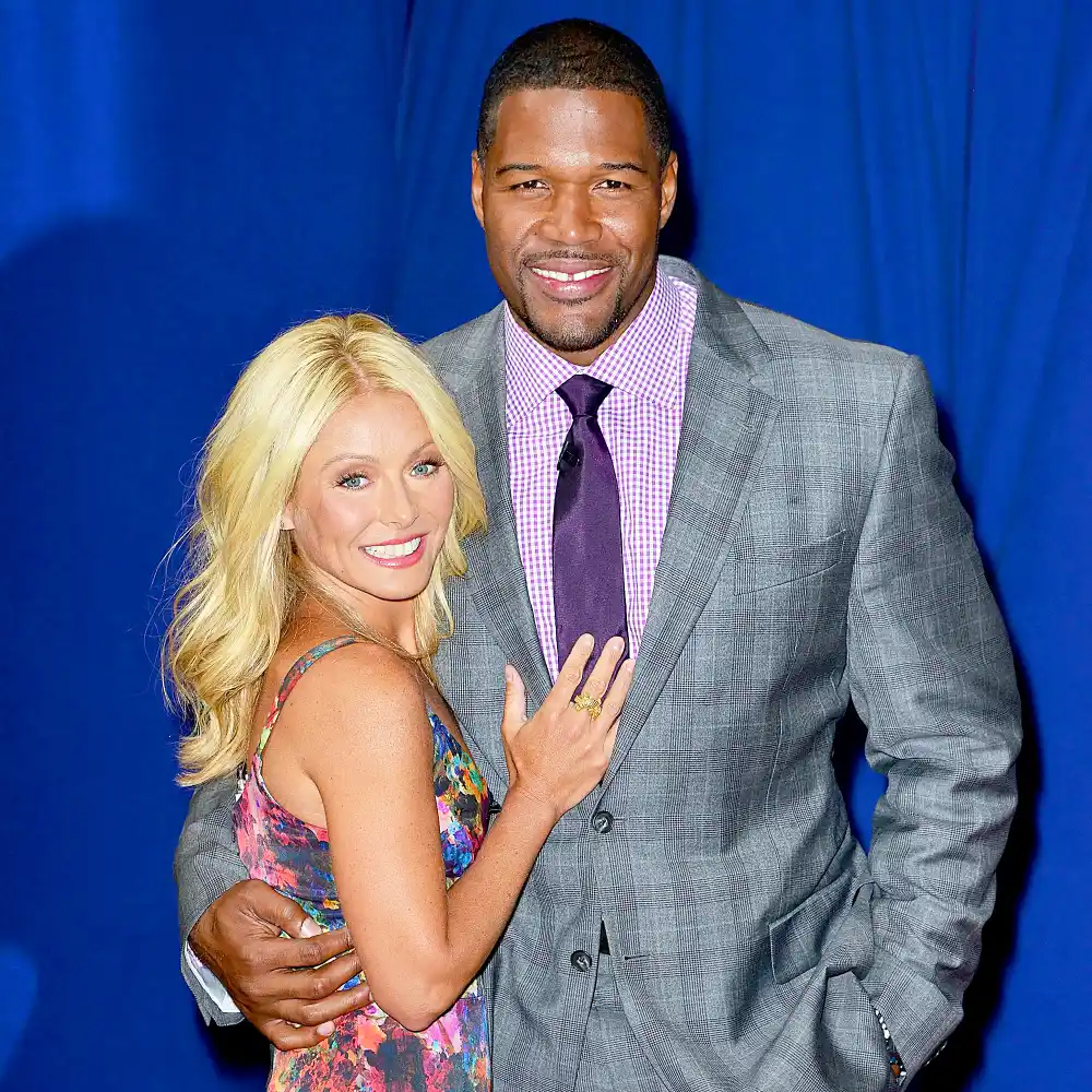 Kelly Ripa and Michael Strahan