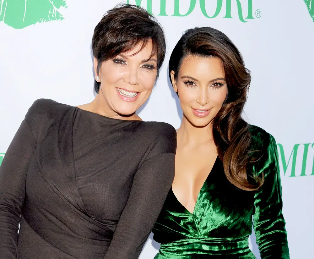Kris Jenner and Kim Kardashian
