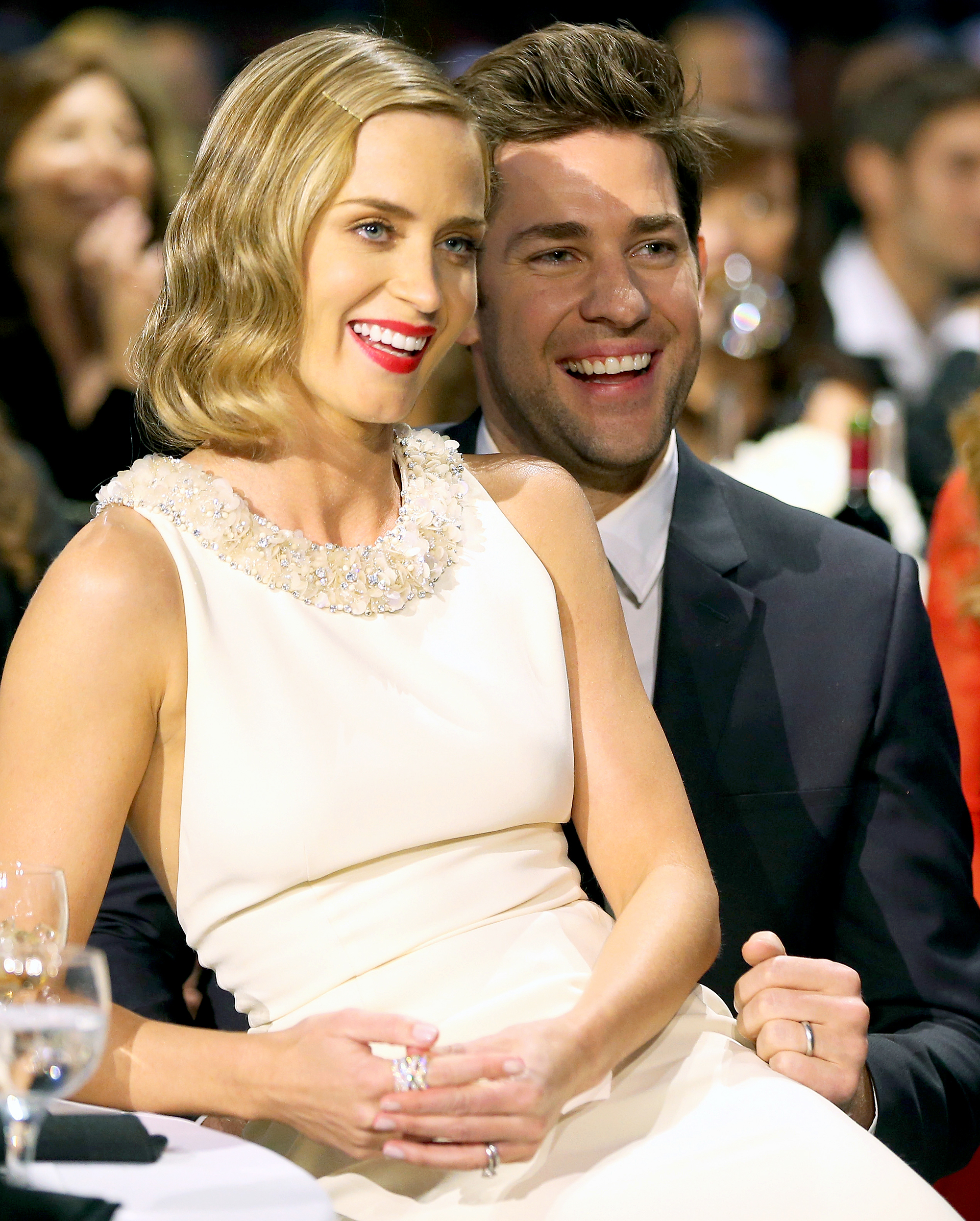 Emily Blunt and John Krasinski
