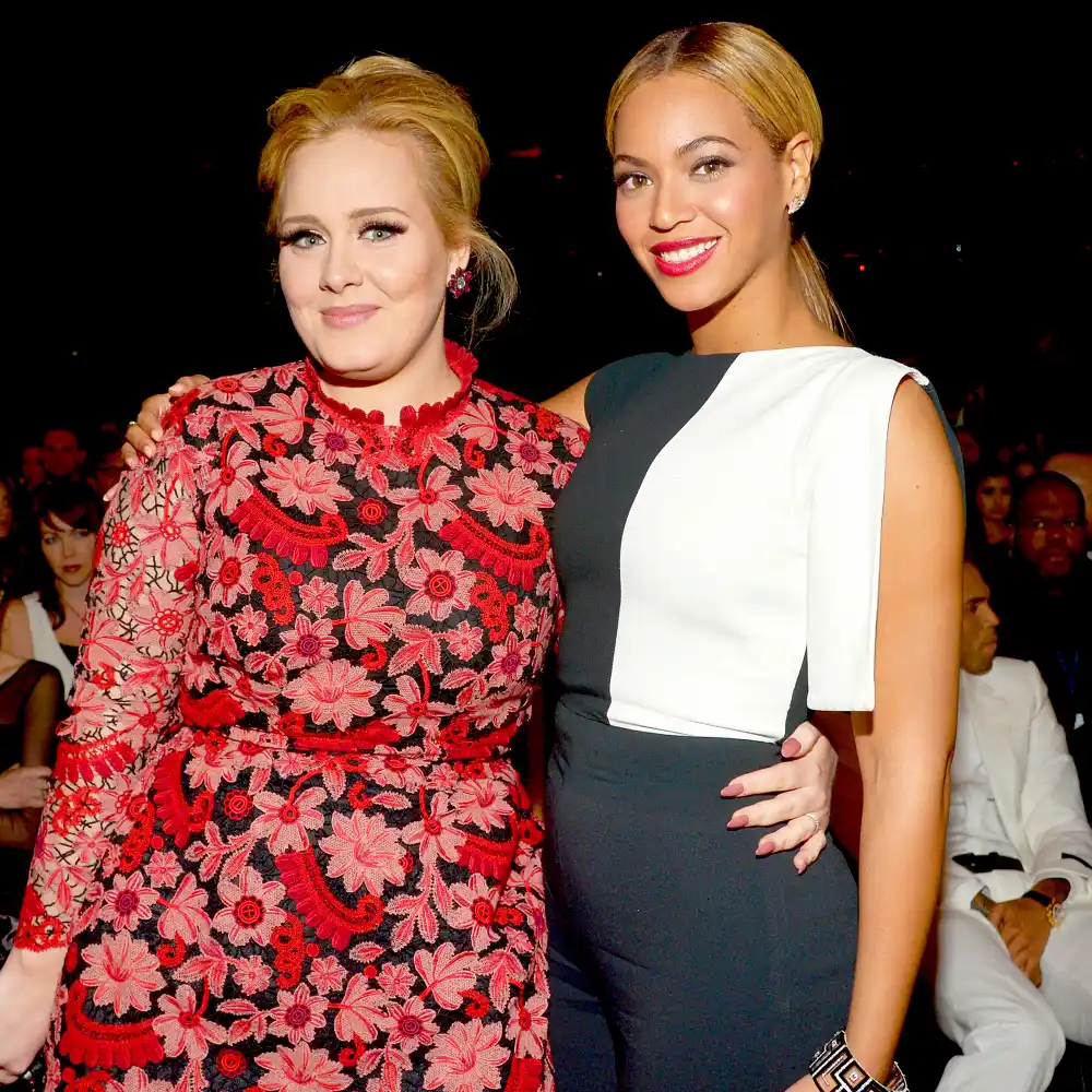 Adele and Beyonce