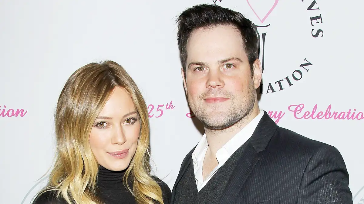 Hilary Duff and Mike Comrie