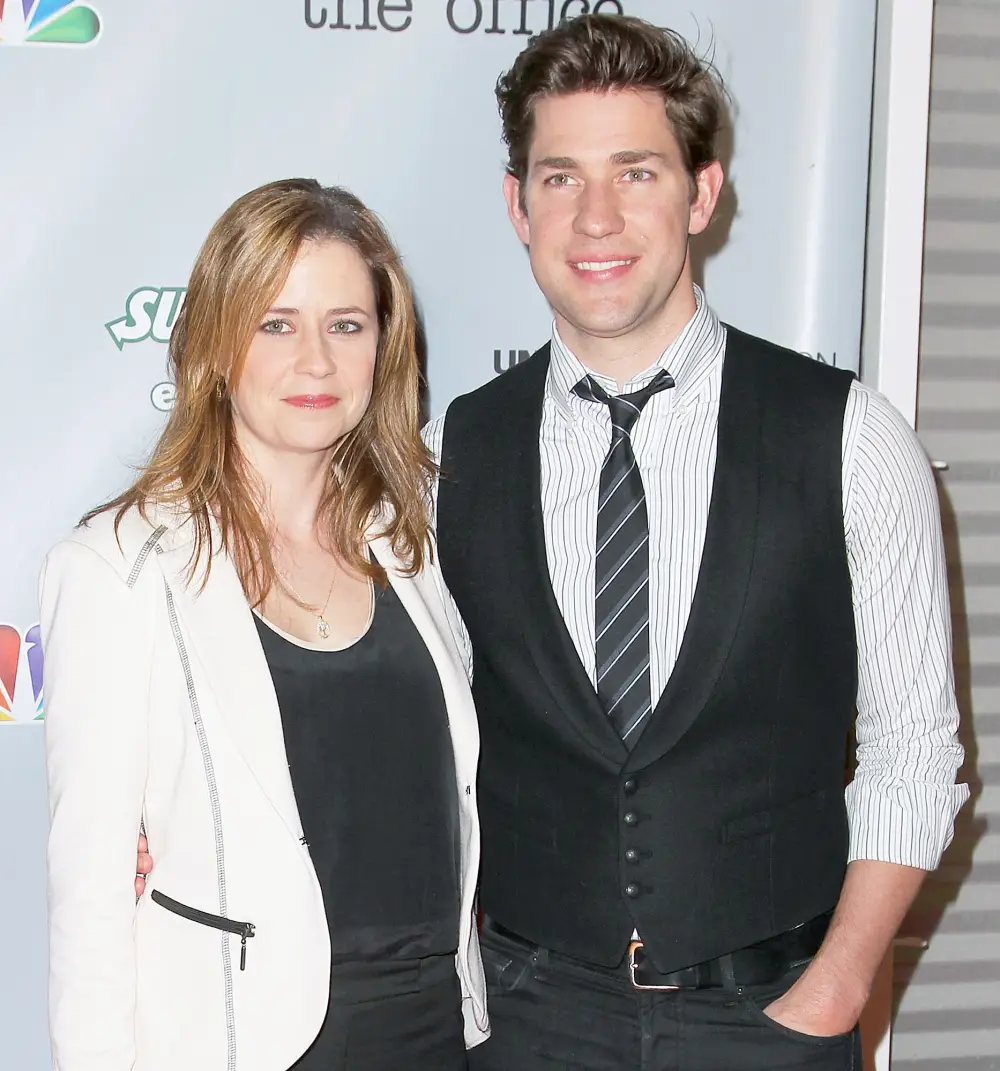 Jenna Fischer and John Krasinski