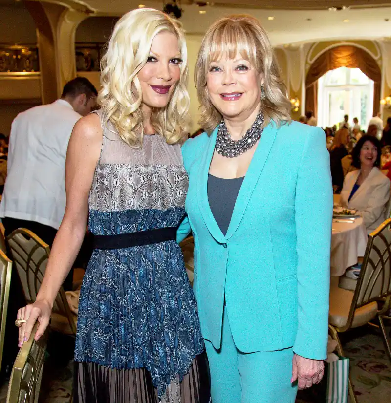 Tori Spelling and Candy Spelling