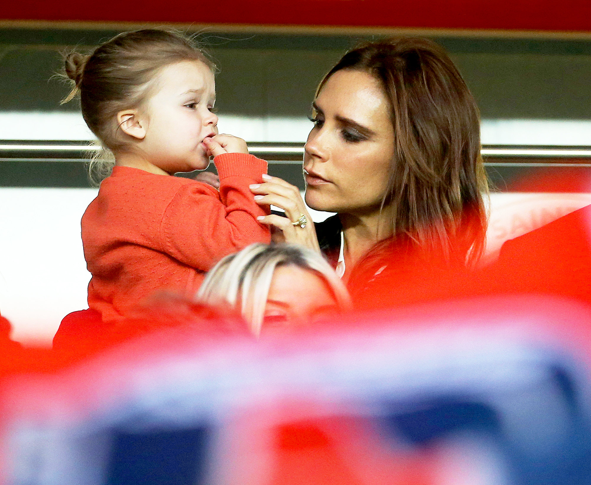 Victoria Beckham and Harper