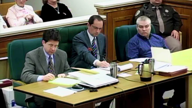 Dean Strang, Jerry Buting and Steven Avery Making a Murderer