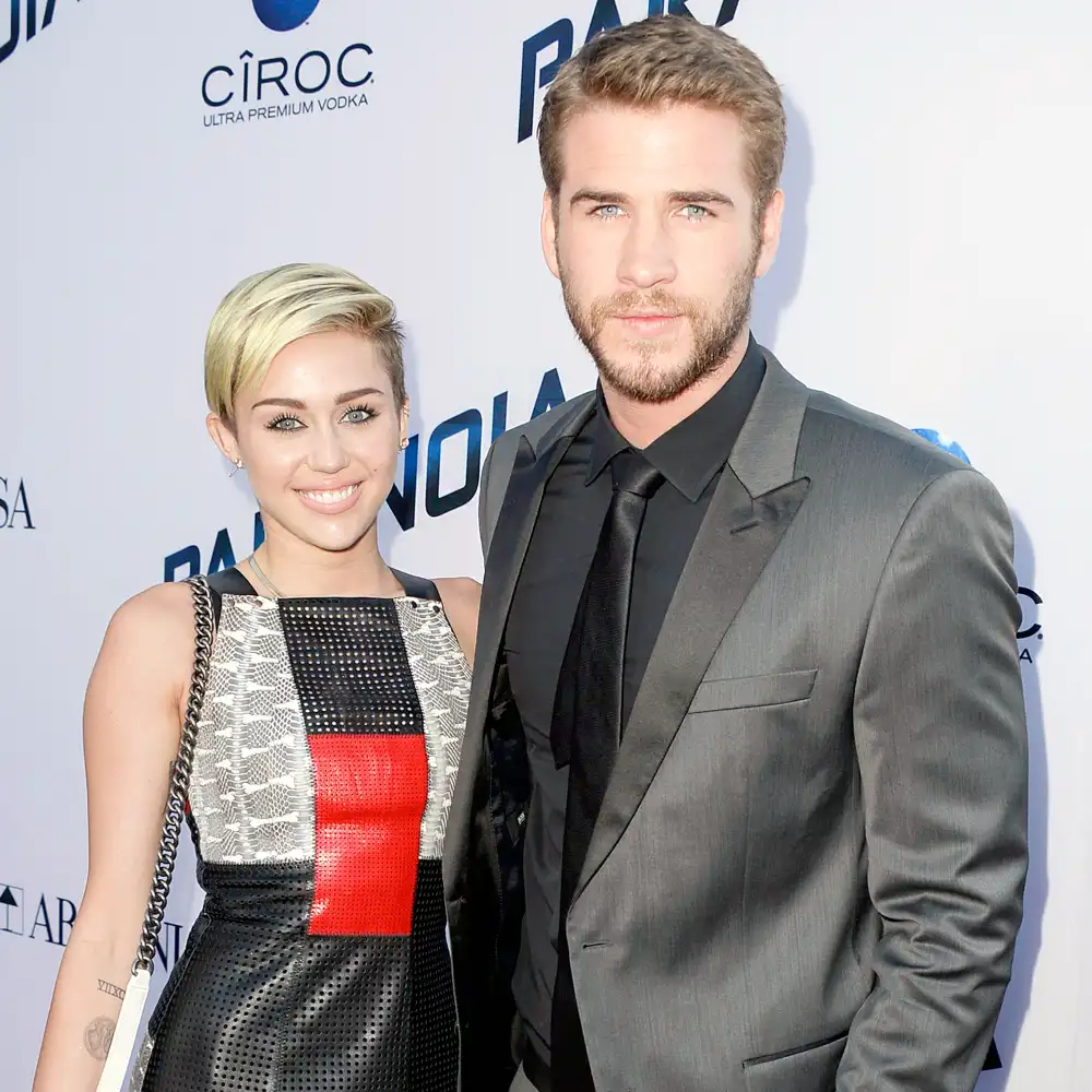 Miley Cyrus and Liam Hemsworth
