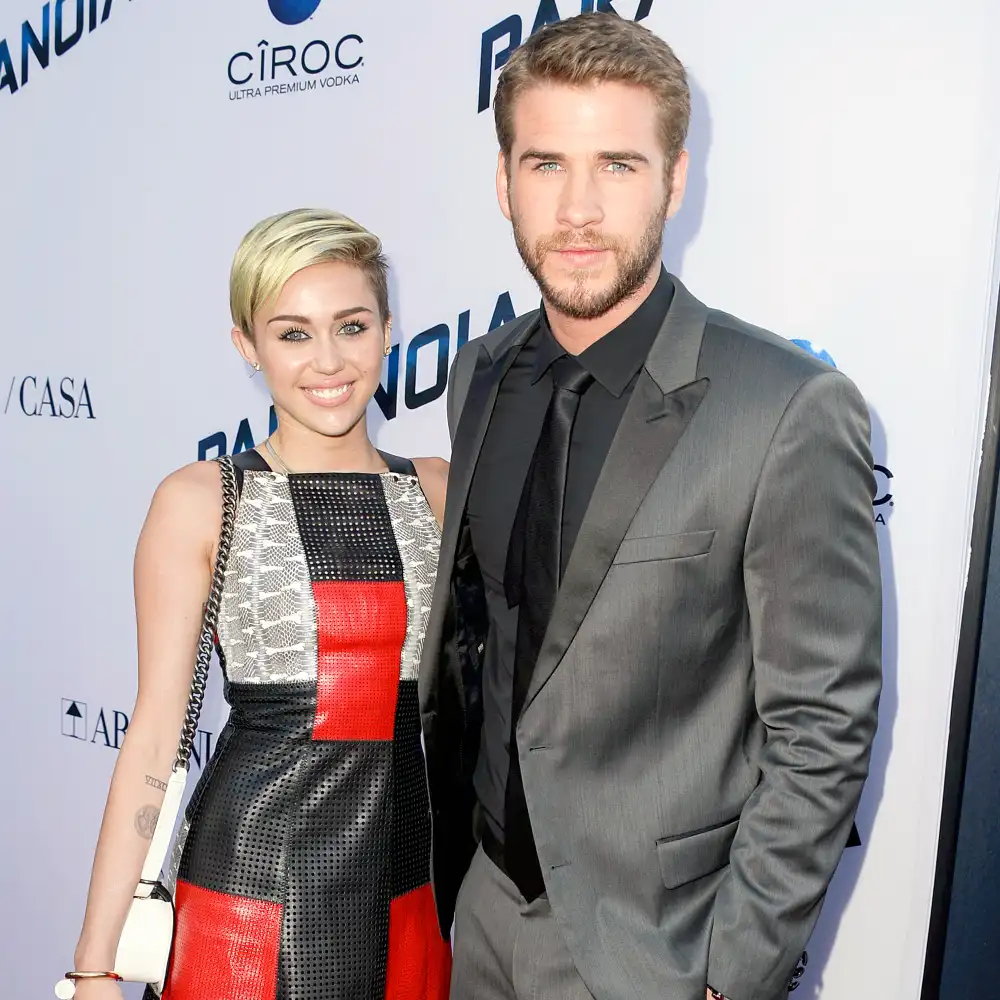 Miley Cyrus and Liam Hemsworth