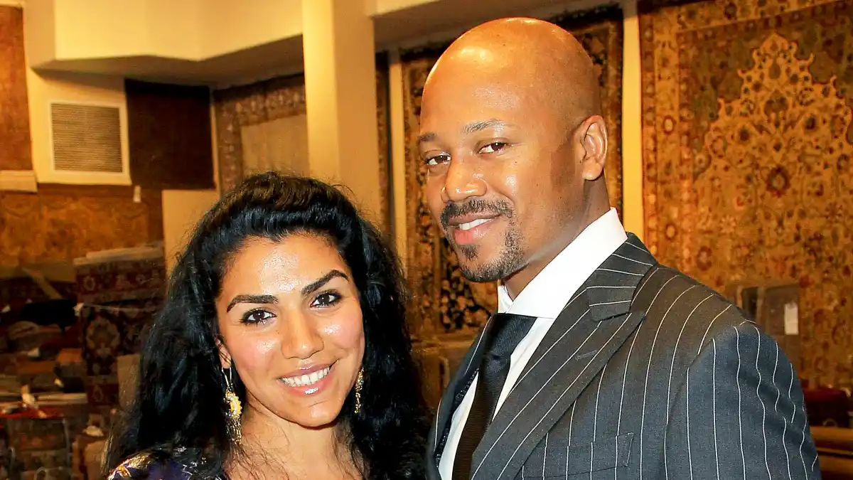 Asa Soltan Rahmati and Jermaine Jackson Jr.