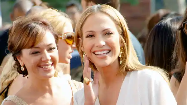 Leah Remini and Jennifer Lopez
