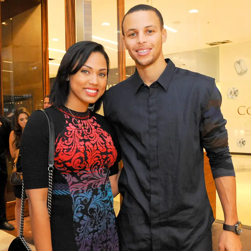 Ayesha Curry and Stephen Curry