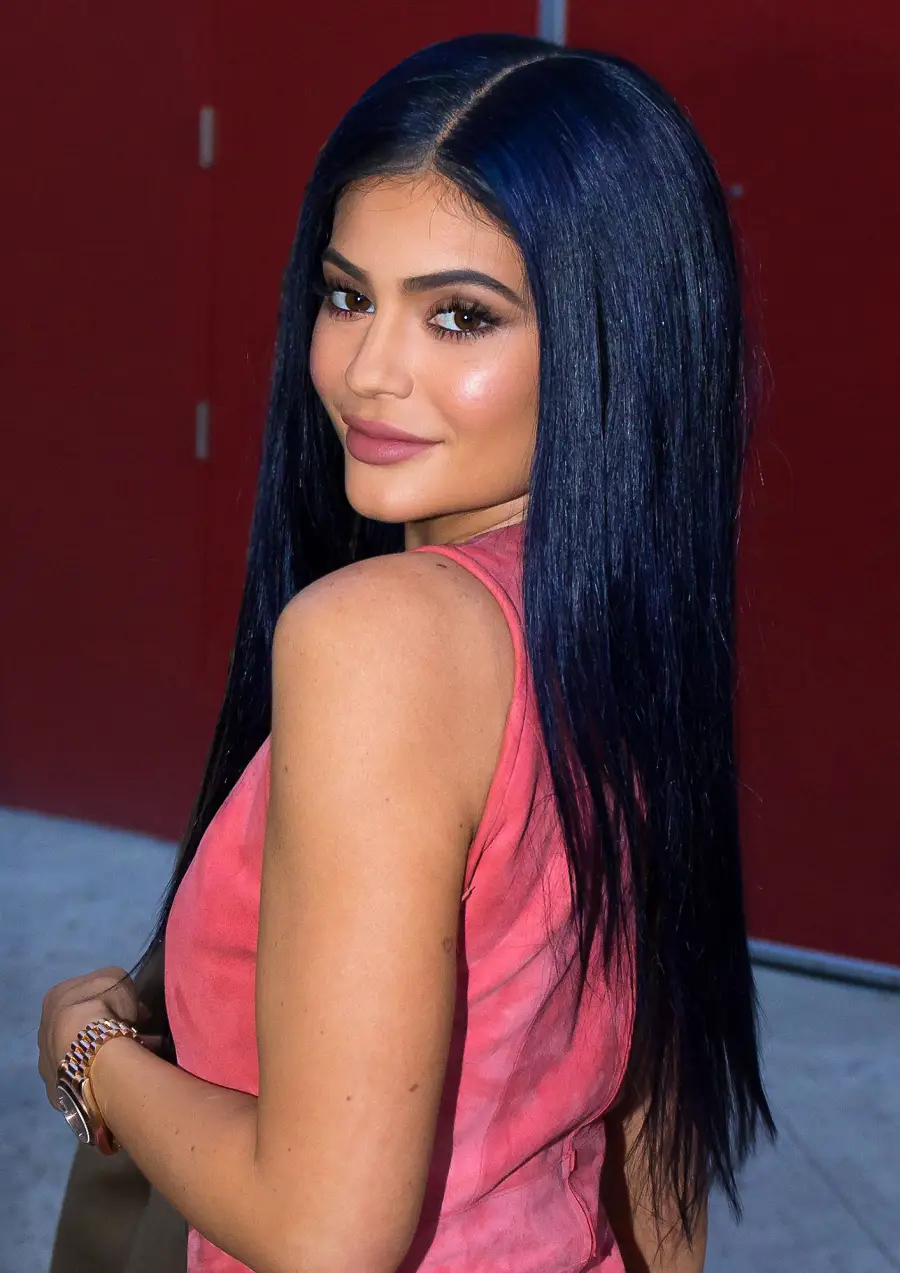 Kylie Jenner's Colorful Wigs- hair color changes