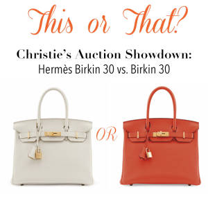 Christie's Online Handbag Auction