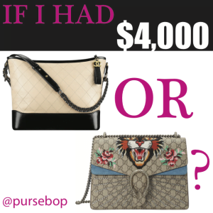 Which Handbag Would You Invest in?